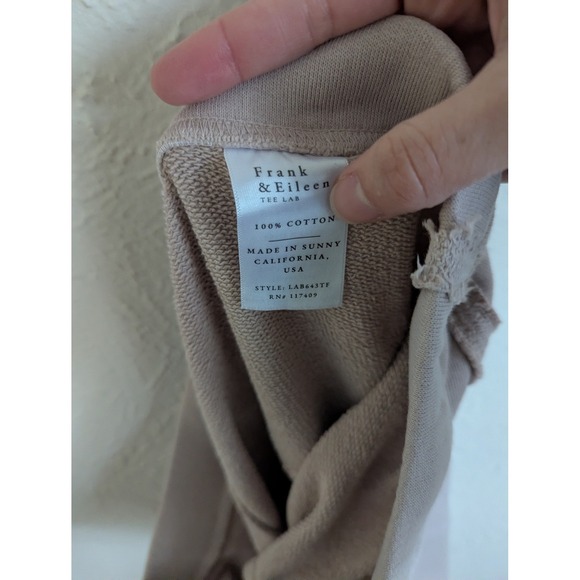 Frank & Eileen Bella sweatpants size S Vintage Rose full length relaxed fit - Picture 6 of 7